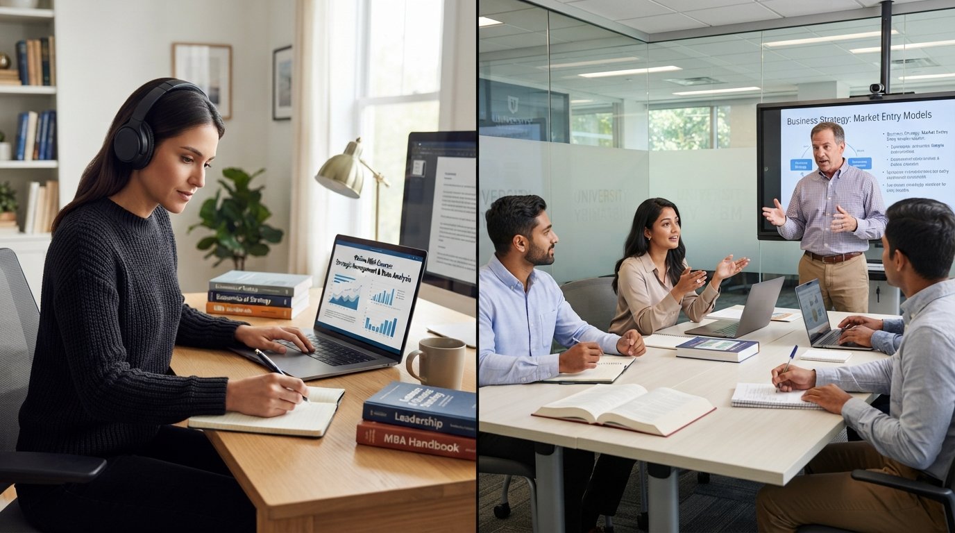 Online MBA vs Traditional MBA: Which Is Worth It in 2026?